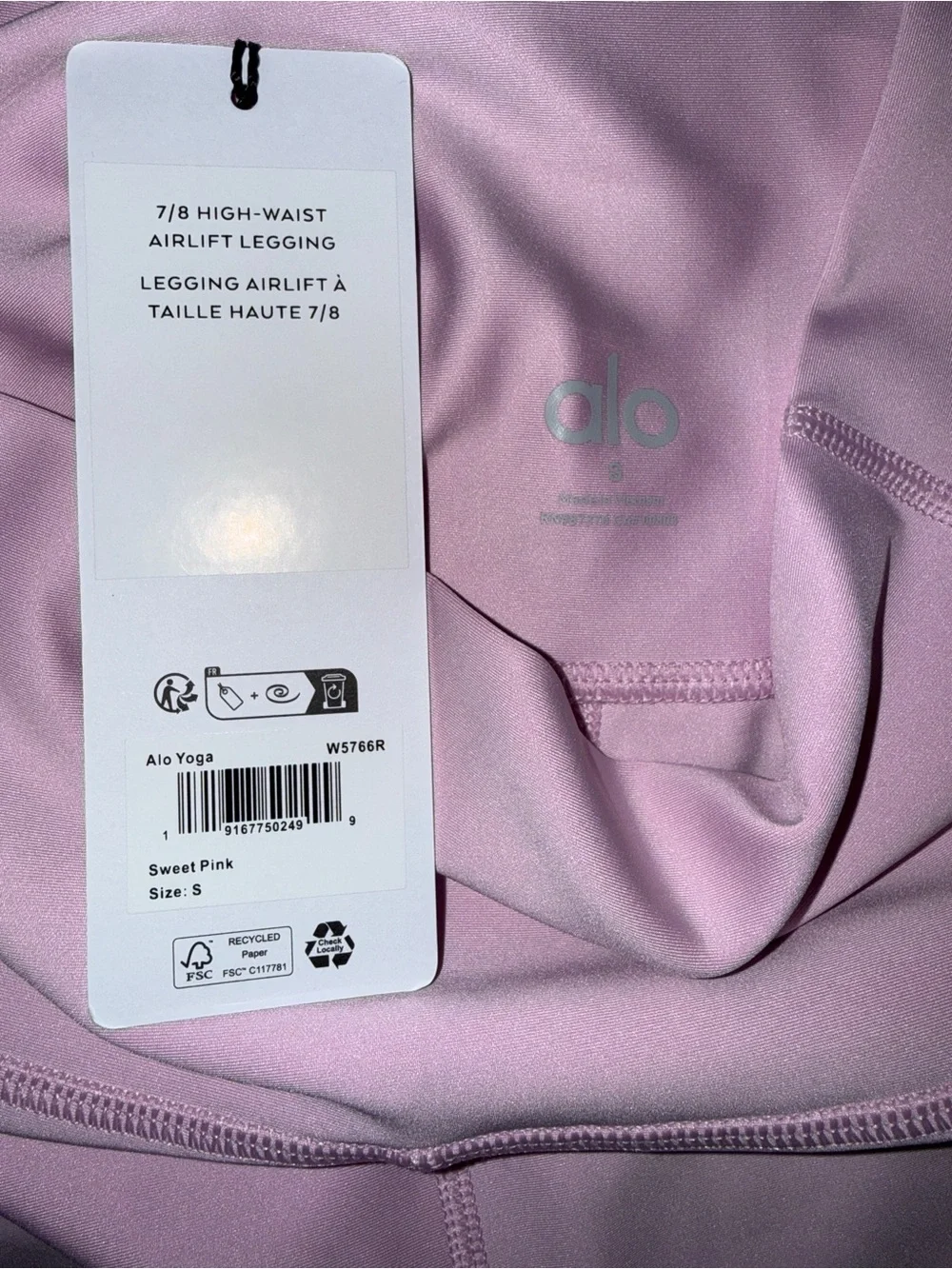 148.  Alo 7/8 High-Waist Airlift Legging